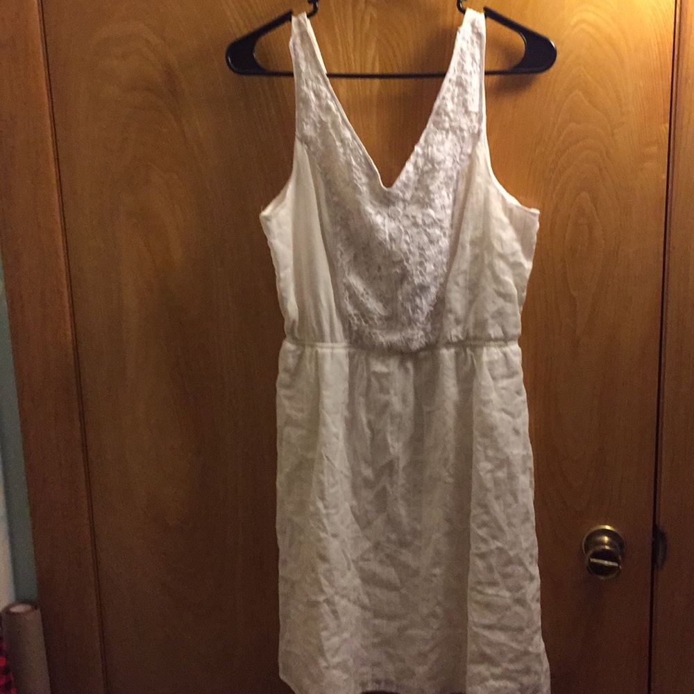 White summer dress